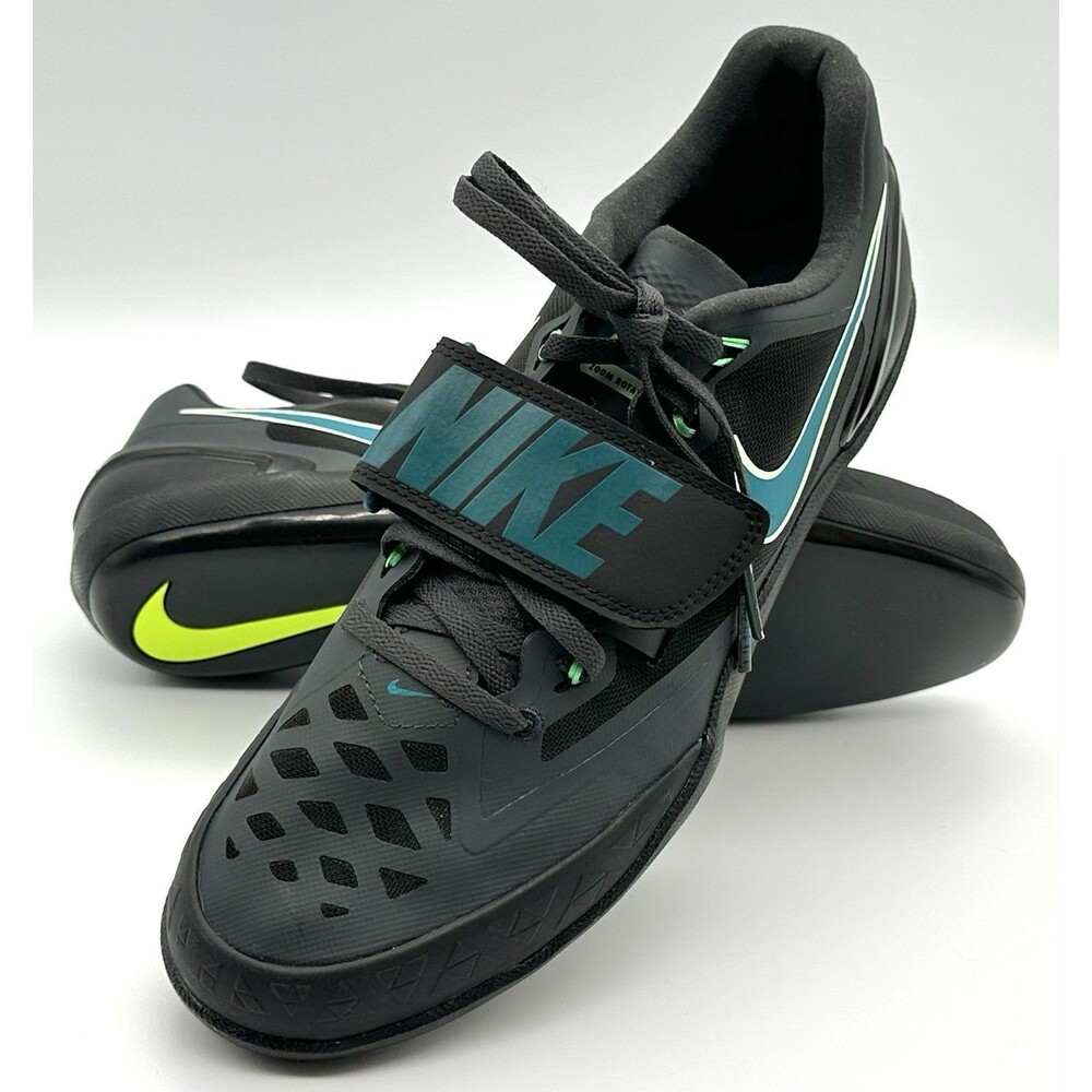 Nike Zoom Rotational 6 Anthracite Bright Spruce Throwing Shoes Men's Size 8